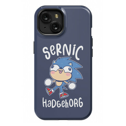 Derpy Sonic Sernic Hadgehorg Phone Case
